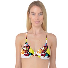 Abraham Lincoln Reversible Tri Bikini Top by bhazkaragriz