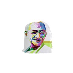 Ghandi Drawstring Pouches (xs)  by bhazkaragriz