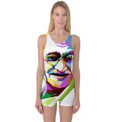 Ghandi One Piece Boyleg Swimsuit by bhazkaragriz