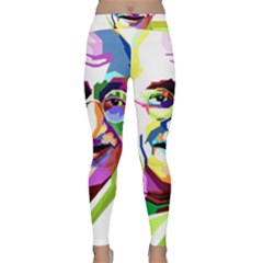 Ghandi Classic Yoga Leggings by bhazkaragriz