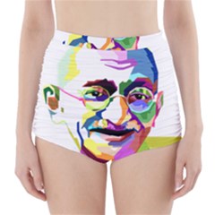 Ghandi High-waisted Bikini Bottoms by bhazkaragriz