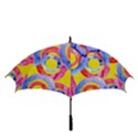 Blue And Pink Dream Golf Umbrellas View3