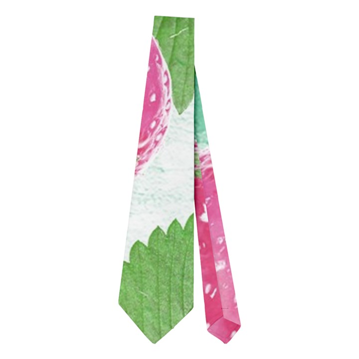 Cute Strawberries Pattern Neckties (Two Side) 