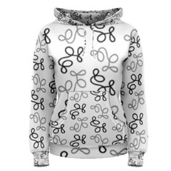 Gray Elegance  Women s Pullover Hoodie by Valentinaart