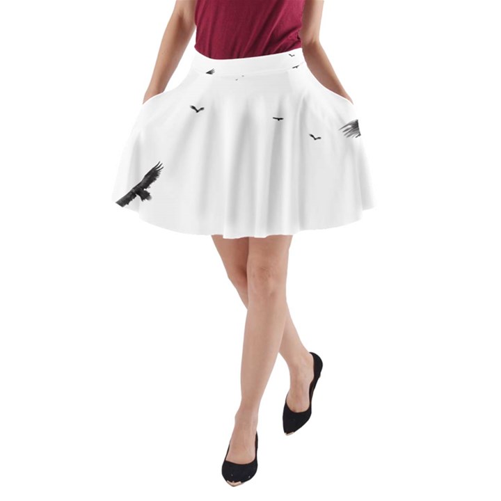 Fly A-Line Pocket Skirt