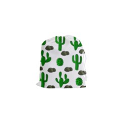 Cactuses 3 Drawstring Pouches (xs)  by Valentinaart