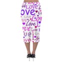 Love pattern Midi Pencil Skirt View2