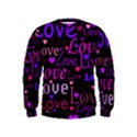 Love pattern 2 Kids  Sweatshirt View1