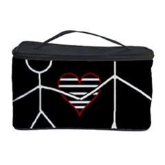 Couple In Love Cosmetic Storage Case by Valentinaart