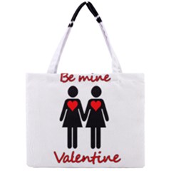 Be My Valentine 2 Mini Tote Bag by Valentinaart