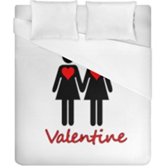 Be My Valentine 2 Duvet Cover (california King Size) by Valentinaart