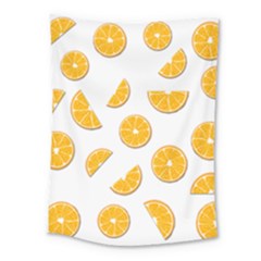 Oranges Medium Tapestry by Valentinaart