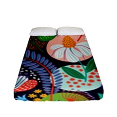 Japanese Inspired Fitted Sheet (full/ Double Size) by Brittlevirginclothing