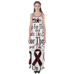 Sickle Cell Is Me Empire Waist Maxi Dress by shawnstestimony