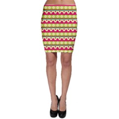 Tribal Pattern Background Bodycon Skirt by Amaryn4rt