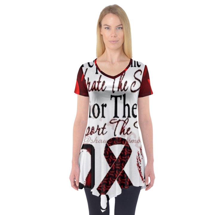 Sickle Cell is ME Short Sleeve Tunic 