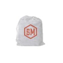 SM-White Drawstring Pouch (Small) View2