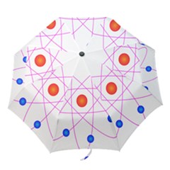 Atom Model Vector Clipart Folding Umbrellas by Nexatart