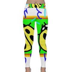 Insect Ladybug Classic Yoga Leggings by Nexatart