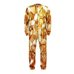 Golden Crystals Onepiece Jumpsuit (kids) by Brittlevirginclothing