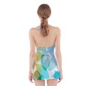 Rainbow feather Halter Swimsuit Dress View2