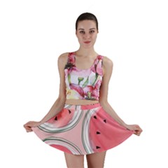 Cute Watermelon Mini Skirt by Brittlevirginclothing