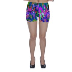 Abstract Digital Art  Skinny Shorts by Nexatart