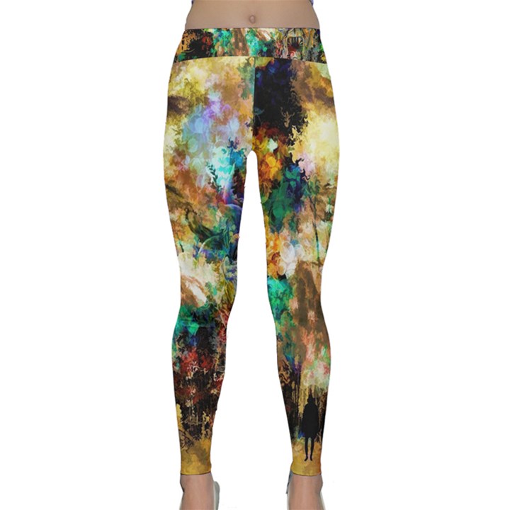 Abstract Digital Art Classic Yoga Leggings