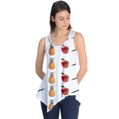 Ppap Pen Pineapple Apple Pen Sleeveless Tunic by Nexatart