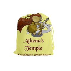 Athena s Temple Drawstring Pouches (large)  by athenastemple