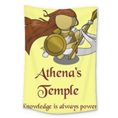 Athena s Temple Large Tapestry by athenastemple