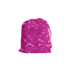 Pink Pouch - Small Drawstring Pouch (small) by TheDean