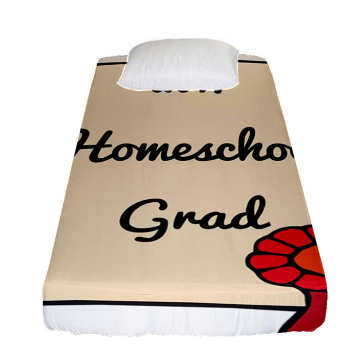 2017 Homeschool Grad! Fitted Sheet (Single Size)