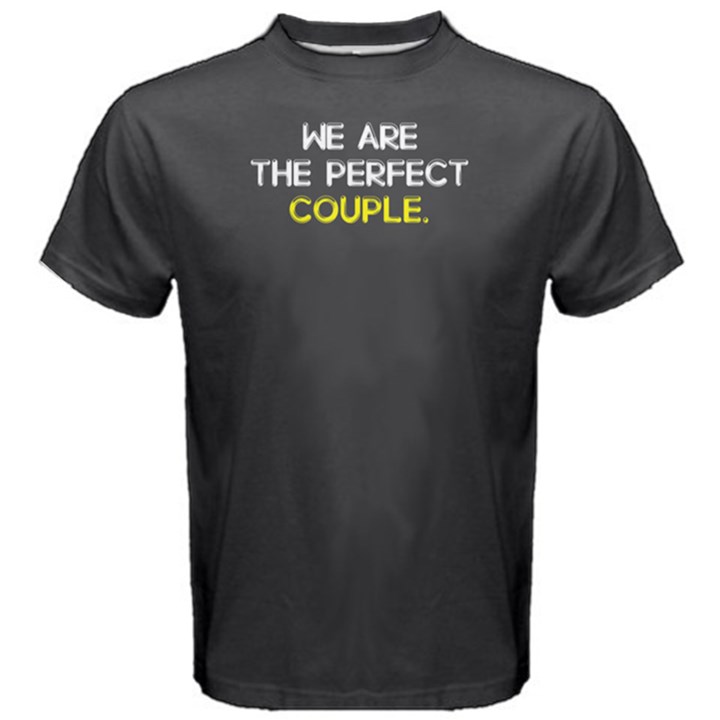 We are the perfect couple - Men s Cotton Tee