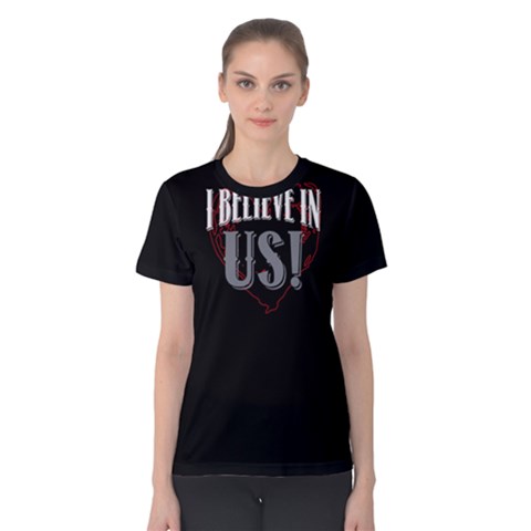 I Believe In Us - Women s Cotton Tee by FunnySaying