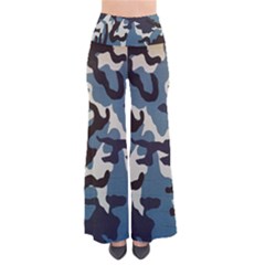 Blue Water Camouflage Pants by Nexatart