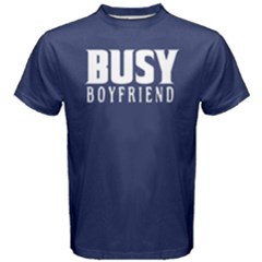 Busy Boyfriend - Men s Cotton Tee by FunnySaying