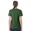 Green olive you  Women s Cotton Tee View2