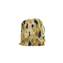 Army Camouflage Pattern Drawstring Pouches (xs)  by Nexatart