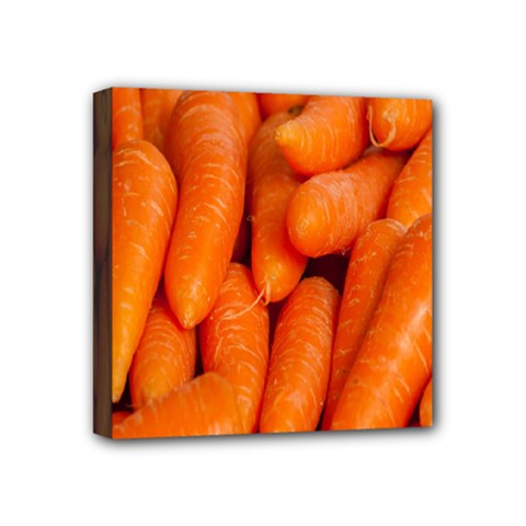 Carrots Vegetables Market Mini Canvas 4  X 4  by Nexatart