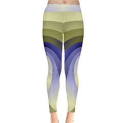 Fractal Eye Fantasy Digital Leggings  by Nexatart