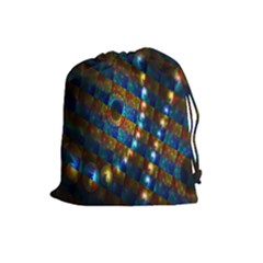 Fractal Art Digital Art Drawstring Pouches (large)  by Nexatart