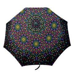 Fractal Texture Folding Umbrellas by Nexatart