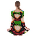 St. Patrick s day Long Sleeve Skater Dress View2