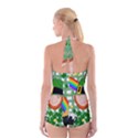 Lucky Irish Boyleg Halter Swimsuit  View2