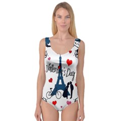 Valentine s Day - Paris Princess Tank Leotard  by Valentinaart