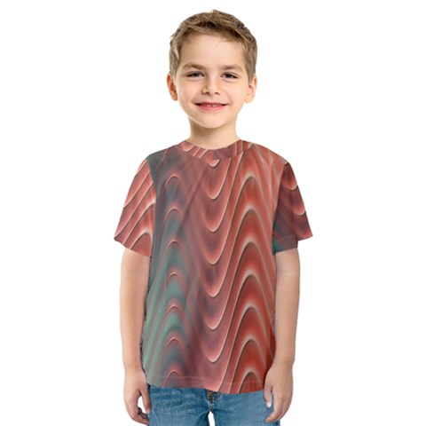 Texture Digital Painting Digital Art Kids  Sport Mesh Tee by Nexatart