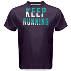 Keep Running - Men s Cotton Tee by FunnySaying