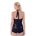 Skull Fantasy Dark Surreal Boyleg Halter Swimsuit  View2