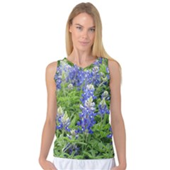 Blue Bonnets Women s Basketball Tank Top by CreatedByMeVictoriaB